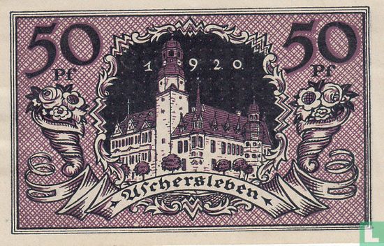 Aschersleben Stadt 50 Pf 1920 - Image 2