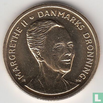Denemarken 20 kroner 2015 "75th Anniversary of the Birth of Queen Margrethe II" - Afbeelding 2