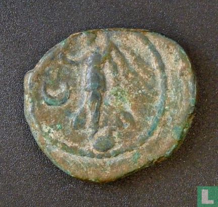 Thessalonica, Macedonia, AE16, 96-117 AD, under Roman rule - Image 1