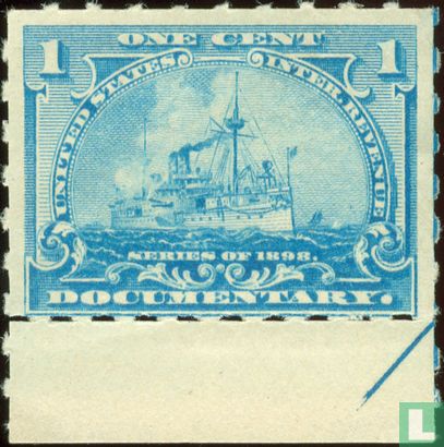 Battleship - Documentary Stamps 1 c