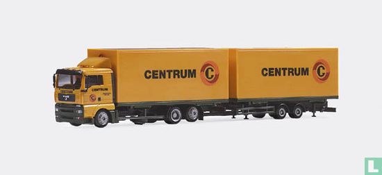 MAN TGA XL Jumbo box trailer 'Centrum' (NL)