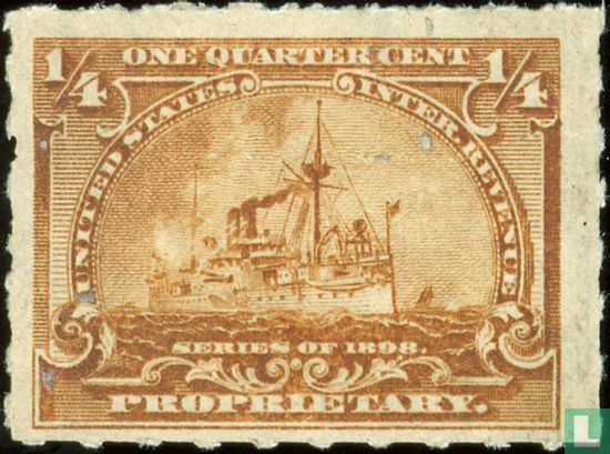 Battleship - Proprietary Stamp (¼) - Image 1