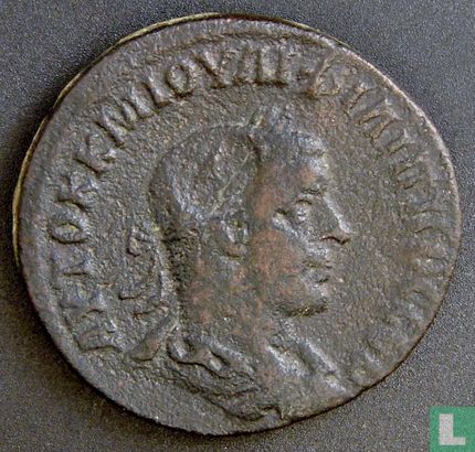 Romeinse Rijk, AE29,244-249 AD, Philippus I , Zeugma, Commagene - Afbeelding 1