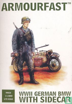 WWII deutsche BMW mit Beiwagen - Bild 1