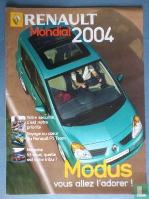 Renault Modus: Mondial 2004