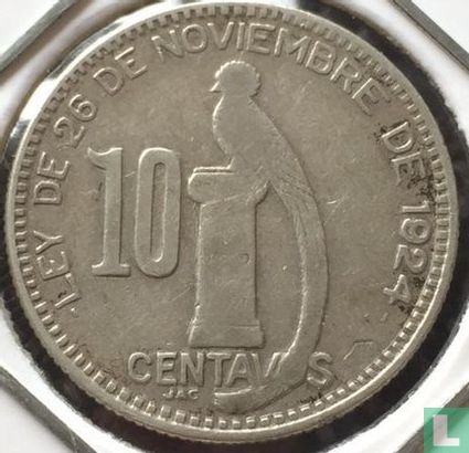 Guatemala 10 centavos 1944 - Image 2
