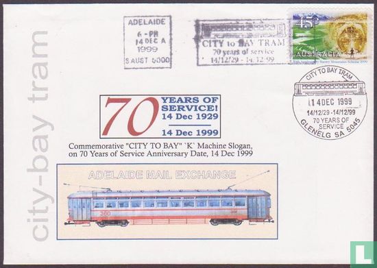 70 jaar tram Adelaide