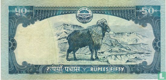 Népal 50 Rupees - Image 2