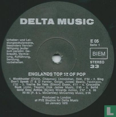 England's Top Pops - Image 3