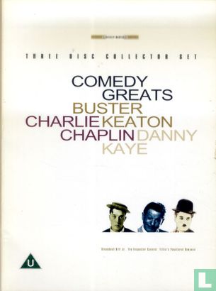 Comedy Greats - Buster Keaton - Charlie Chaplin - Danny Kaye - Afbeelding 1