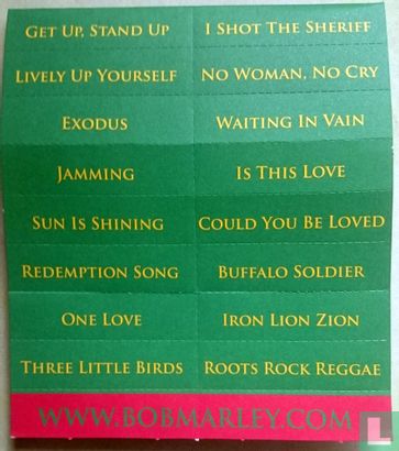 BOB MARLEY the singles collection  - Image 2