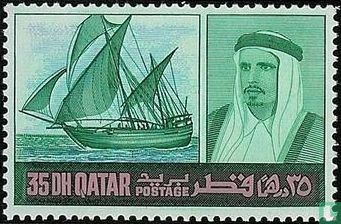 Arab dhow sailboat