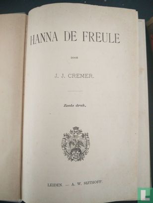 Hanna de Freule - Afbeelding 3