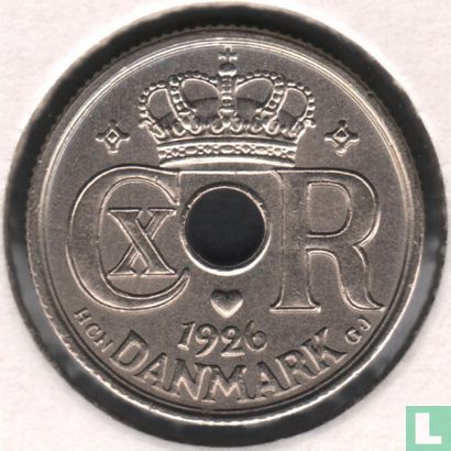 Denemarken 10 øre 1926 - Afbeelding 1