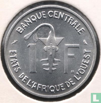 West-Afrikaanse Staten 1 franc 1965 - Afbeelding 2