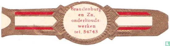 Brandenburg en Zn. Onderhoudswerken tel. 54743 - Afbeelding 1