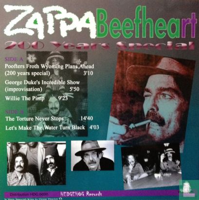 Zappa Beefheart  Boston Music Hall 27/04/1975 (Late Show) 200 Years Special - Afbeelding 2