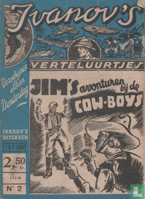 Jim's avonturen bij de cow-boys - Afbeelding 1