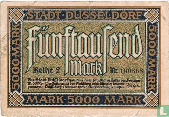 Düsseldorf 5000 Mark - Image 1