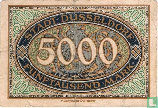 Düsseldorf 5.000 Mark - Afbeelding 2