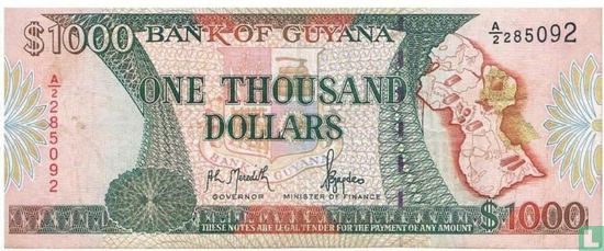 Guyana 1.000 Dollars ND (1996) - Bild 1