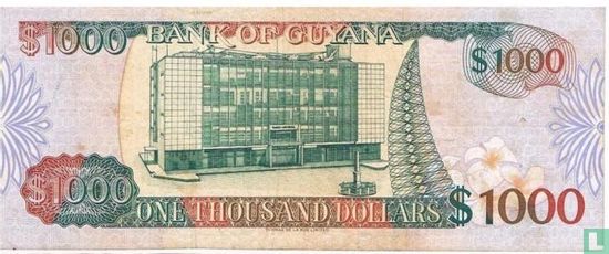 Guyana 1,000 Dollars ND (1996) - Image 2