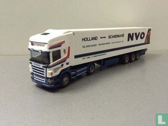Scania R500 Topline refrigerated semi box trailer 'Westerman / NVO Groningen' - Afbeelding 1