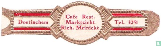 Café Rest. Marktzicht Rich. Meinicke - Doetinchem - Tel. 3251 - Image 1