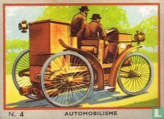 Eerste automobiel-rijtuig - Image 1