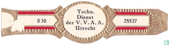 Techn. Dienst der V.V.A.A. Utrecht - 030 - 25527 - Afbeelding 1