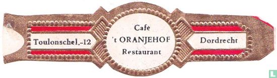 Café 't Oranjehof Restaurant - Toulonschel.-12 - Dordrecht - Image 1