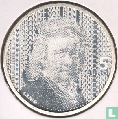 Pays-Bas 5 euro 2006 "400th anniversary Birth of Rembrandt Harmenszoon van Rijn" - Image 1