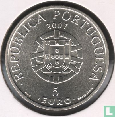 Portugal 5 euro 2007 "Laurisilva forests of Madeira" - Image 1