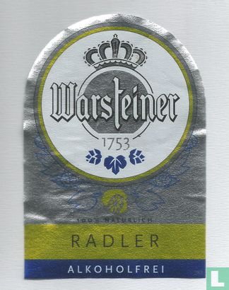 Warsteiner Radler - Afbeelding 1