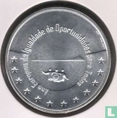 Portugal 5 euro 2007 "European year of equal opportunities for all" - Image 2