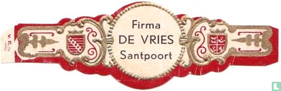 Firma De Vries Santpoort - Afbeelding 1