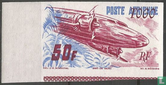 Airmail Stamps Imperforate