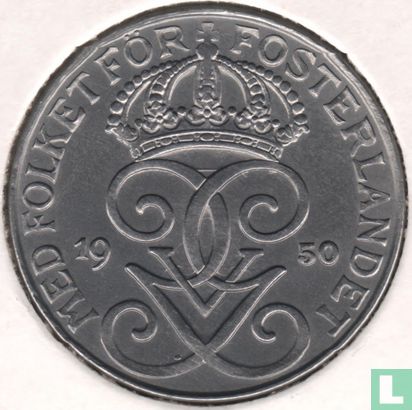Suède 5 öre 1950 (fer) - Image 1