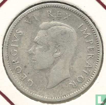 Afrique du Sud 6 pence 1947 - Image 2