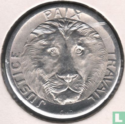 Kongo-Kinshasa 10 Franc 1965 (Typ 1) - Bild 2