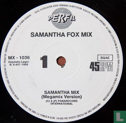 Samantha Fox Mix - Afbeelding 3