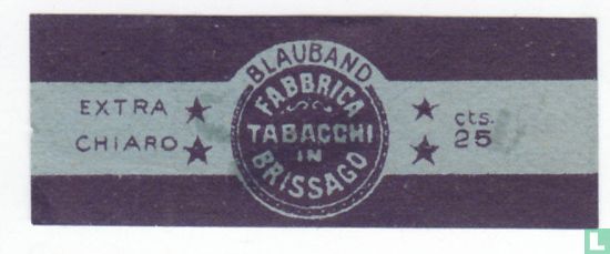 Blauband Fabbrica Tabacchi in Brissago - Extra Chiaro - cts. 25 - Afbeelding 1