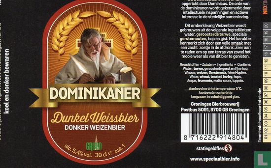 Dominikaner Dunkel Weissbier