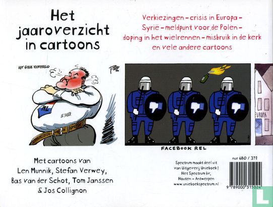 2012 opgetekend - Het jaaroverzicht in cartoons - Image 2
