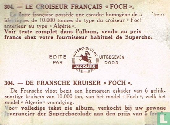 De Fransche kruiser "Foch" - Bild 2