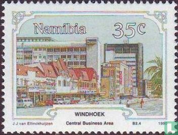 Windhoek dans le passé et le présent