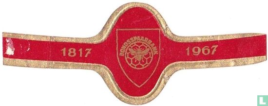Bondsspaarbank - 1817 - 1967 - Image 1