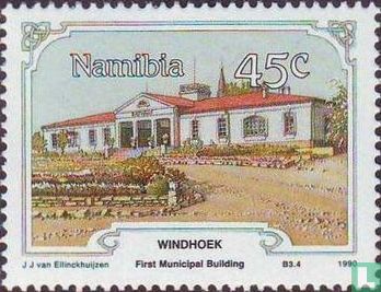 Windhoek in der Vergangenheit und Gegenwart