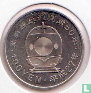 Japon 100 yen 2015 (année 27) "Joetsu" - Image 1