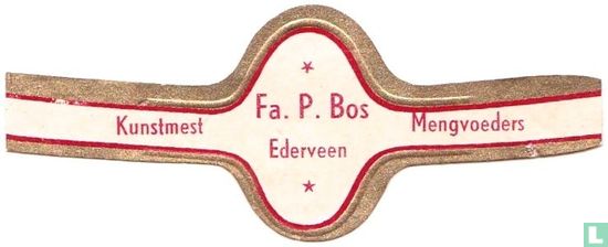 Fa. P. Bos Ederveen - Kunstmest - Mengvoeders - Afbeelding 1